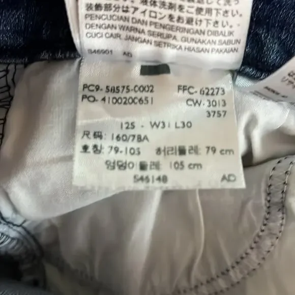 Levi’s Mid Rise Skinny Jeans Blue 31 - Picture 5 of 11